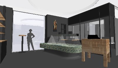 Holešovický dvorek - studie rekontrukce Hal 27 a 28 v Pražské tržnici